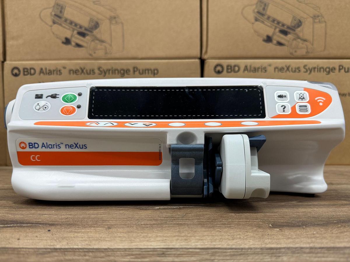 Used BD Alaris Nexus Syringe Pump  REF: CCneXus1-S -20 Pieces  Brand New