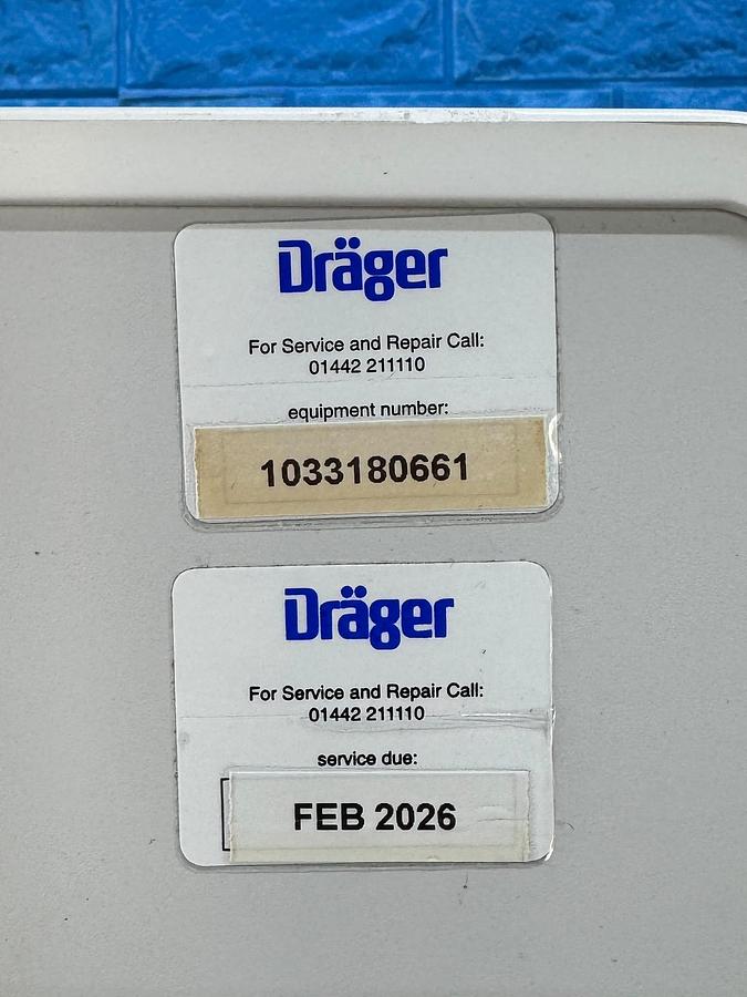Used Dräger Savina 300 Ventilator YOM: 2020 Hours: 1547
