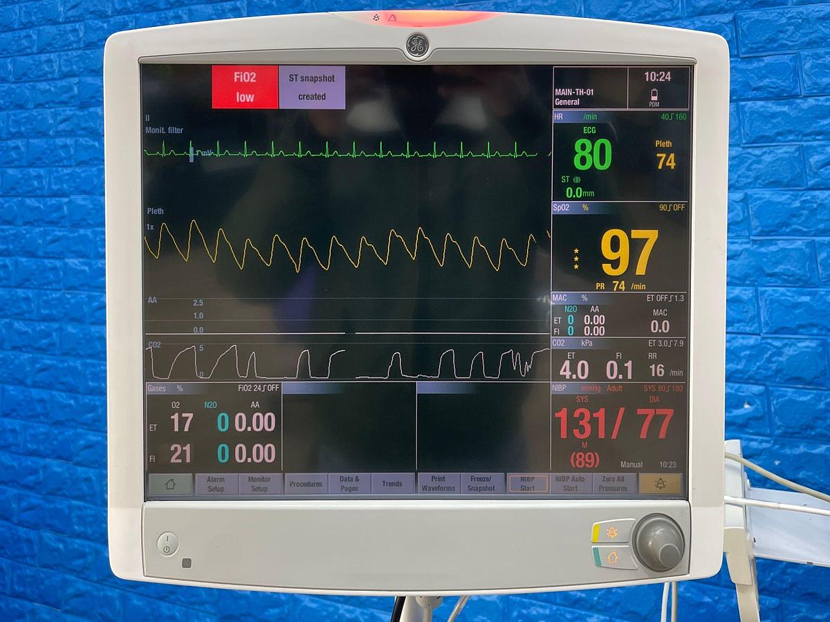 Used GE Datex Ohmeda Aespire View Anesthesia Machine YOM: 2015