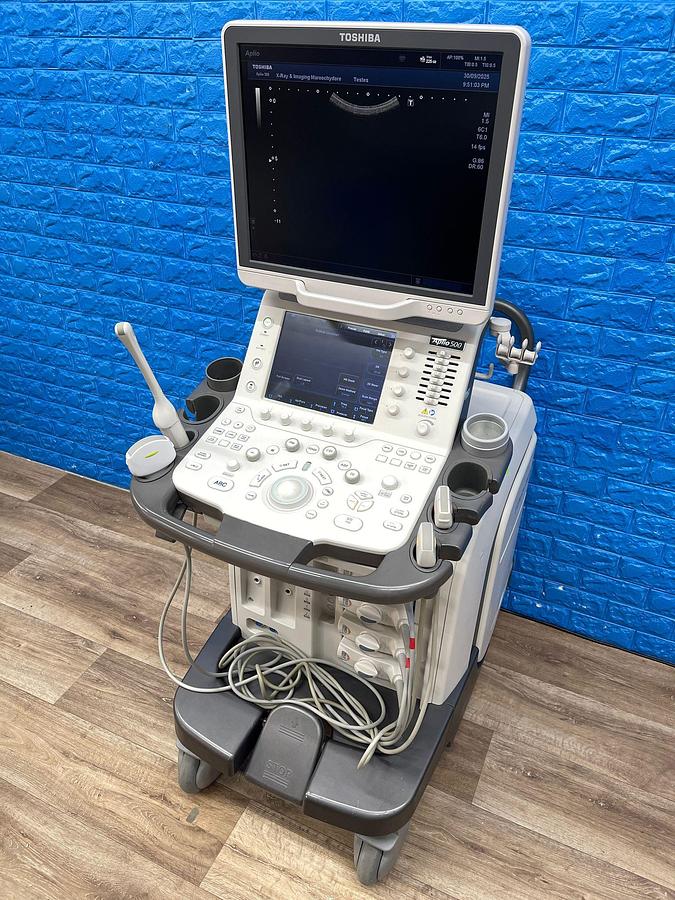 Used Toshiba Ultrasound Aplio 500 YOM: 2015