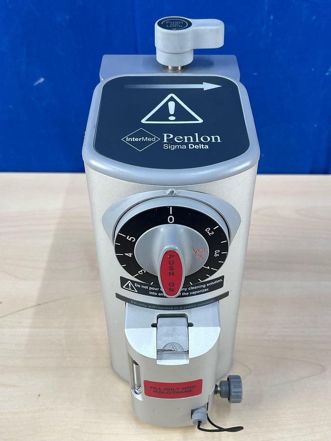 Used Penlon Sigma Delta Halothane Vaporiser