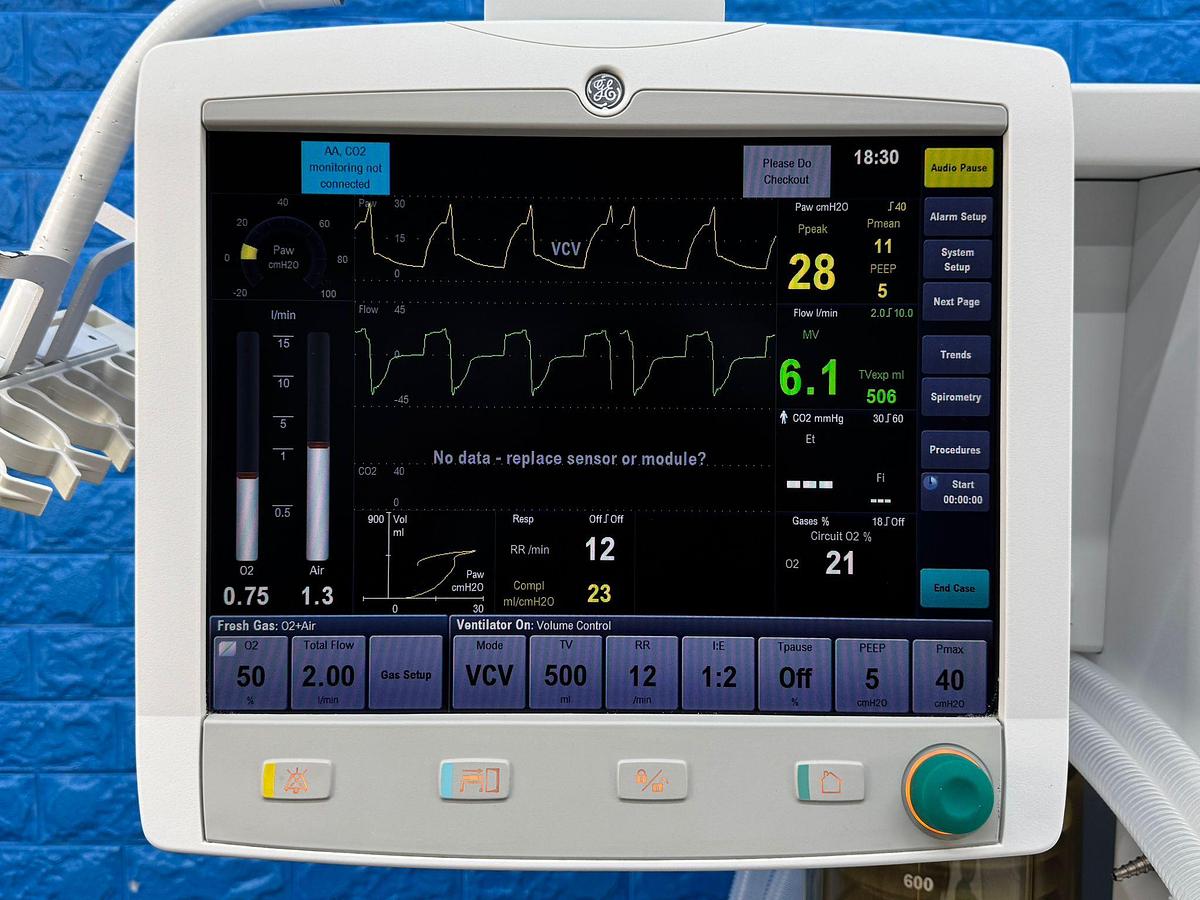 Used GE Avance CS2 Anesthesia YOM: 2013