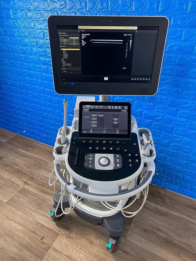 Used Philips Affiniti 70G PureWave Software Version: 9.0.16 Hardware B.0 YOM: 2018 Probes L15-7io C10-3v C9-2 C5-1