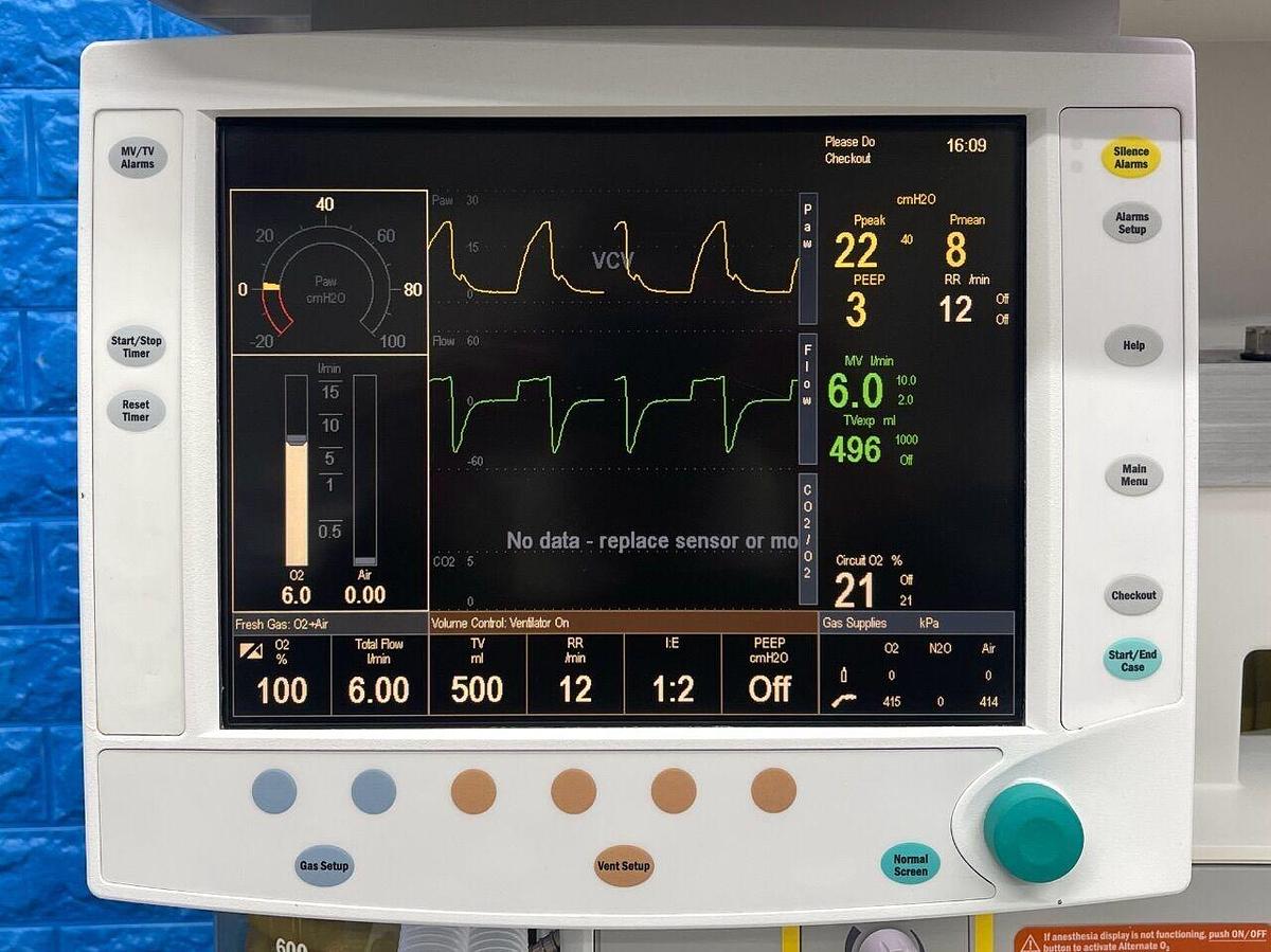 Used GE DATEX-OHMEDA S/5 Anesthesia YOM