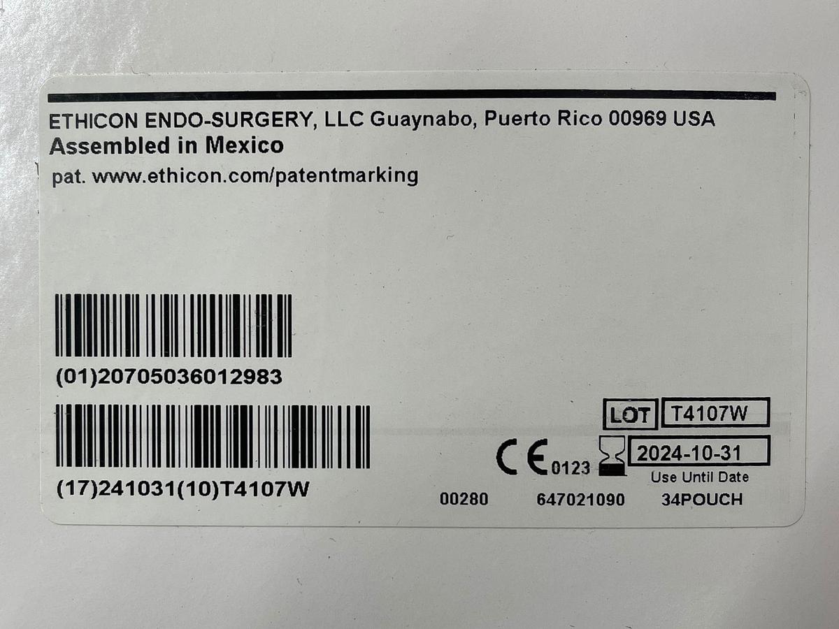 Used ETHICON ENDO-SURGERY Endopouch Retriever Specimen Retrieval Bag 26 CM 10 MM Each box