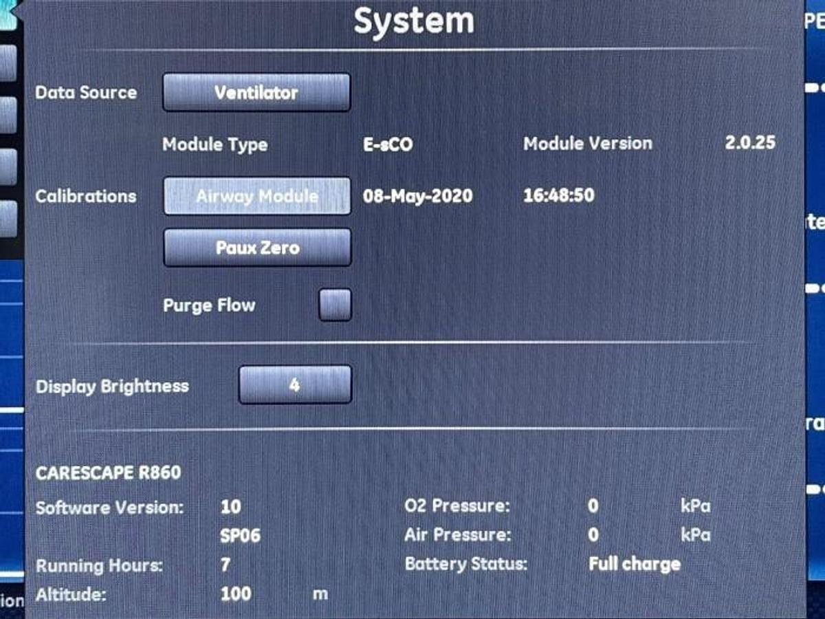 Used 2020 - GE Carescape R860