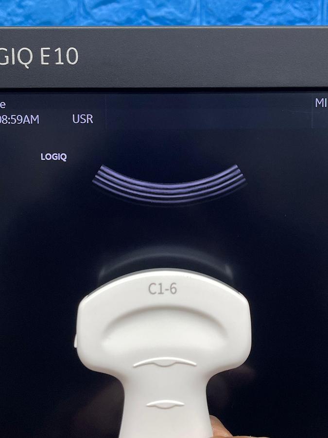 Used GE Logiq E10 Ultrasound YOM: 2019 Probes C1-6-D YOM: 2019 C2-9-D YOM: 2019 IC5-9-D YOM: 2024