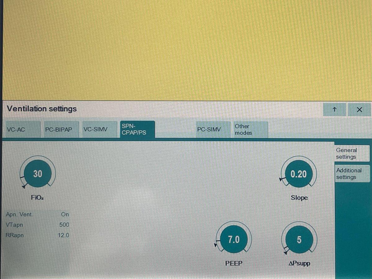 Used Dräger Evita InfinityV500 Ventilator, YOM: 2014