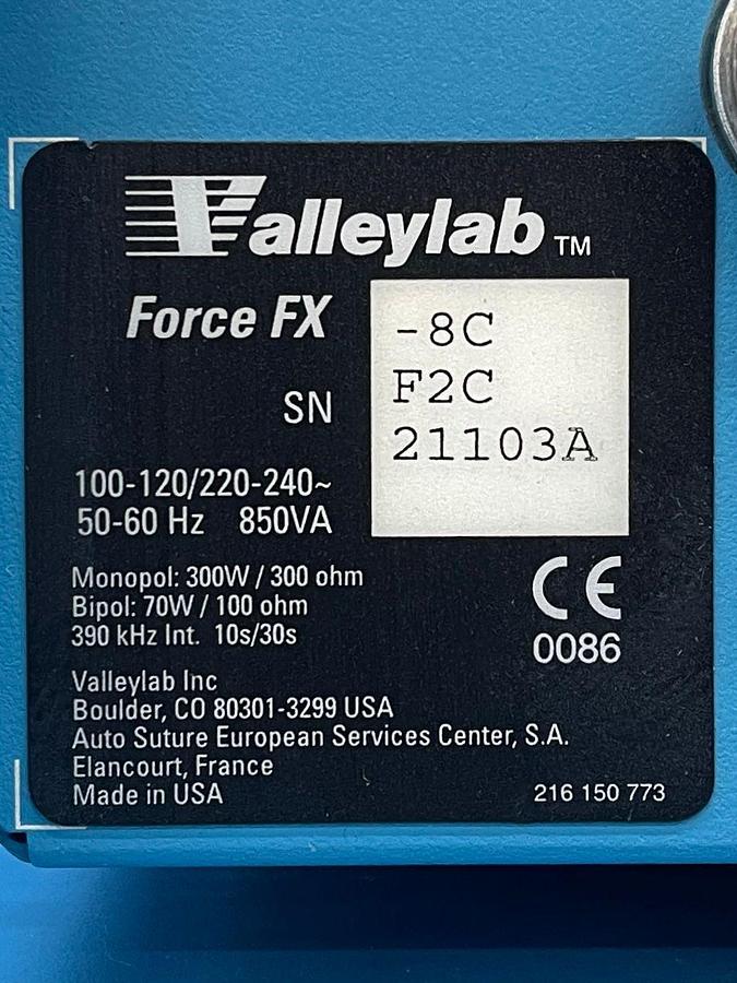 Used Valleylab/Covidien Force FX