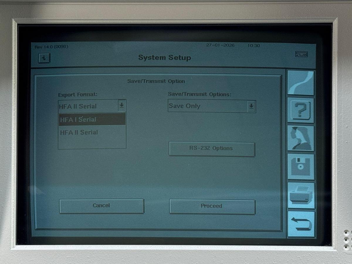 Used Zeiss Field Analyzer Model: 720