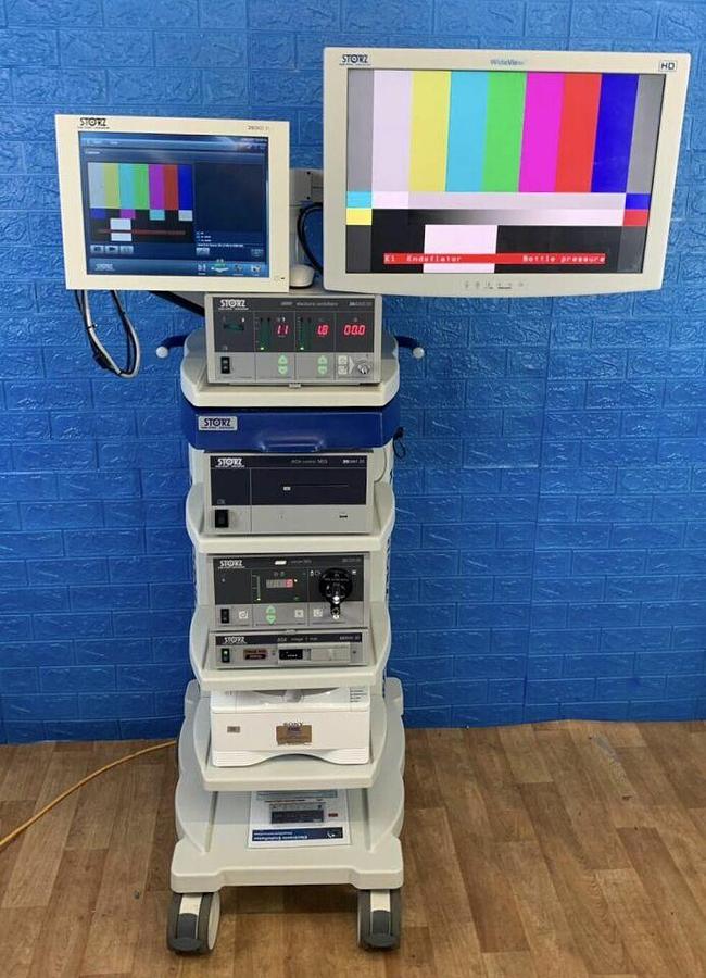 Used Karl Storz SCB IMAGE 1 Hub 222010 20 Complete Tower TESTED