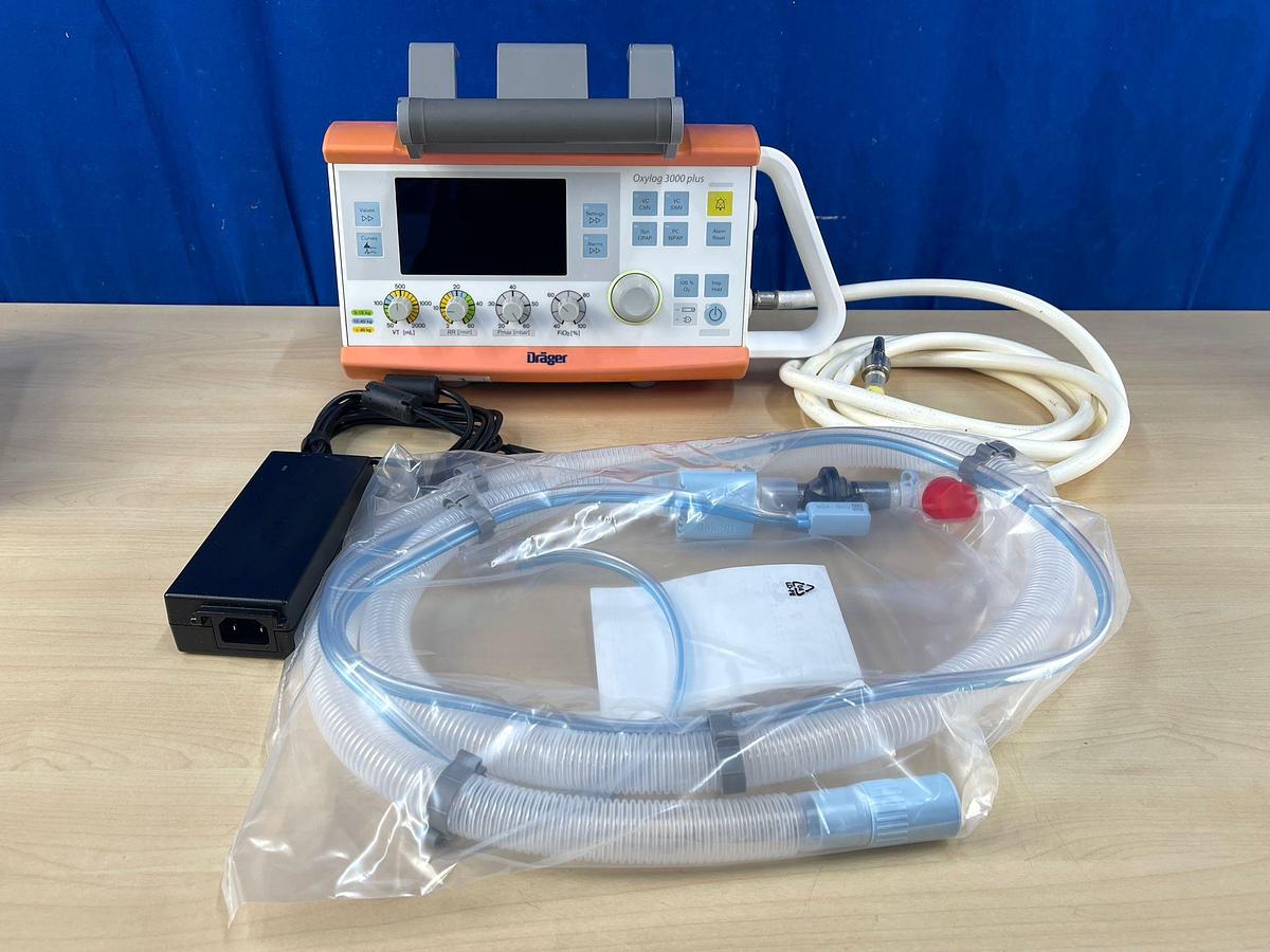 Used Dräger Oxylog 3000 Plus YOM: 2015 