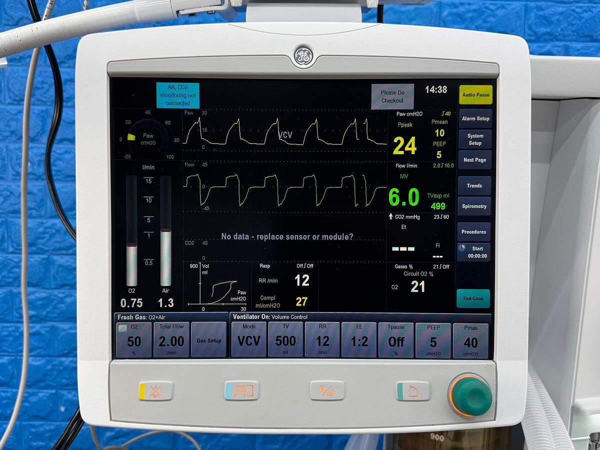 Used GE Avance CS2 Anesthesia YOM: 2013