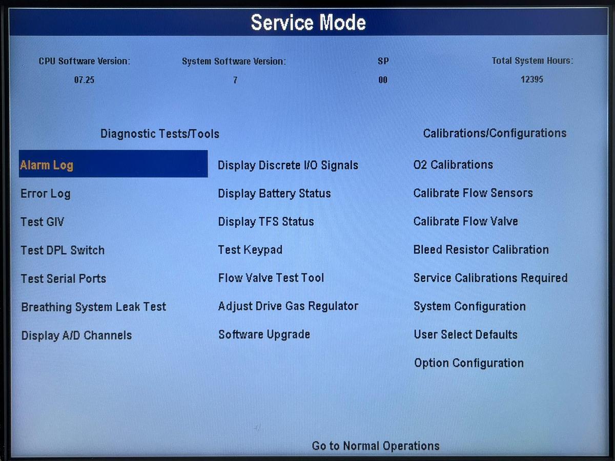 Used GE Datex Ohmeda Aespire View Anesthesia Machine YOM: 2015