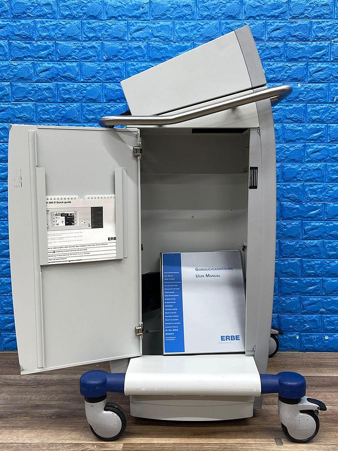 Used Erbe VIO 300D Includes Foot Switch, Erbe IES 2 Pump and ERBE user manual