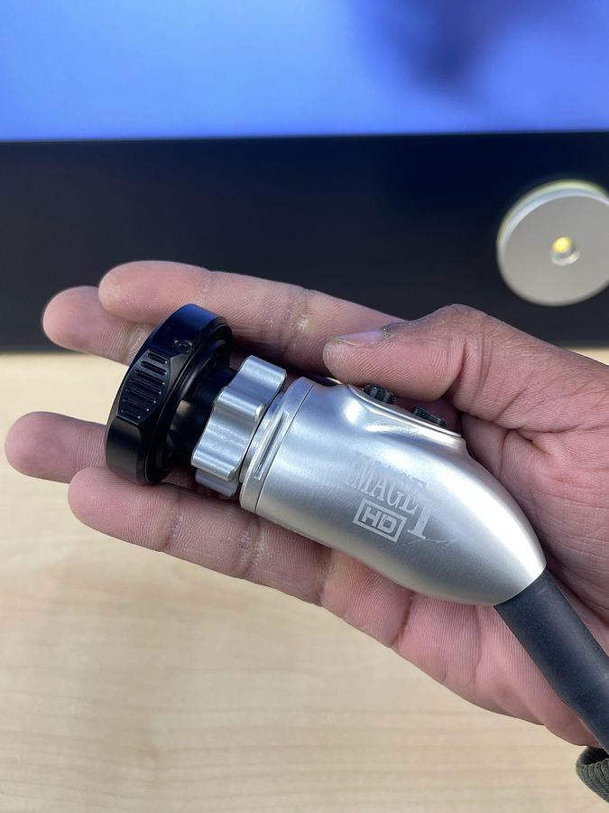 Used Karl Storz Tele Pack+ TP 101 YOM: 2022 with Karl Storz Image 1 HD Camera Head TH 110