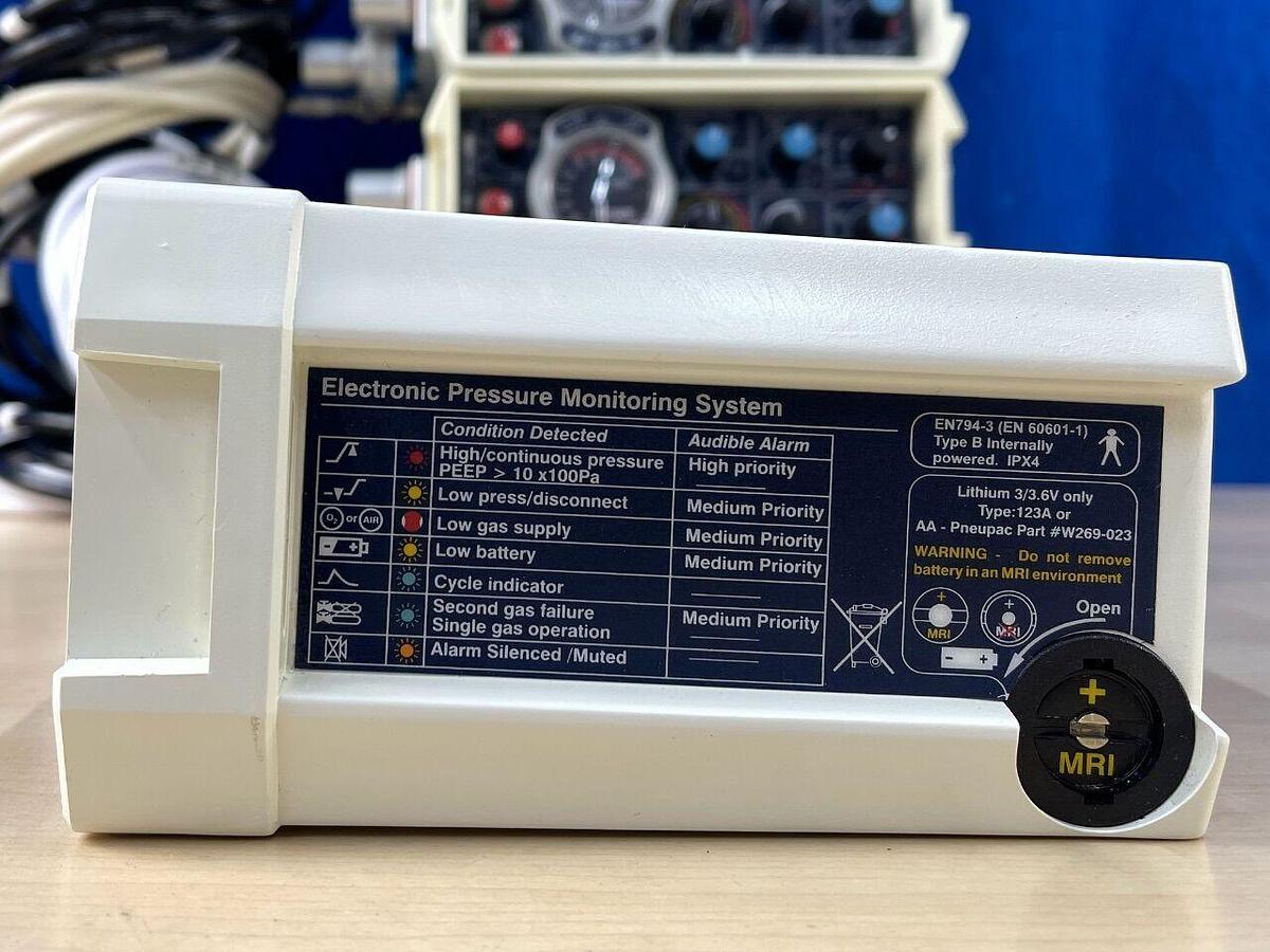 Used SMITHS Pneupac Baby Pac 100 Ventilator