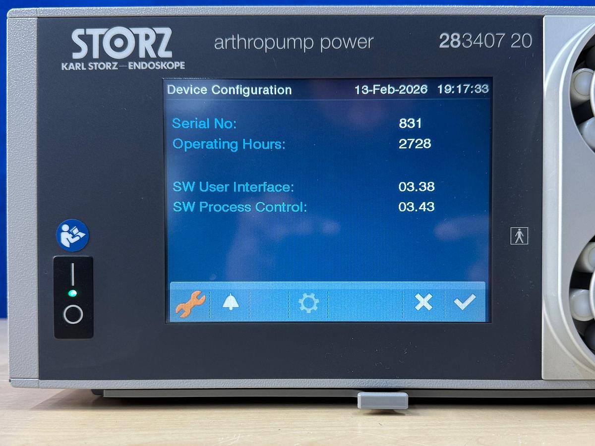 Used Karl Storz Arthropump Power   283407 20 
