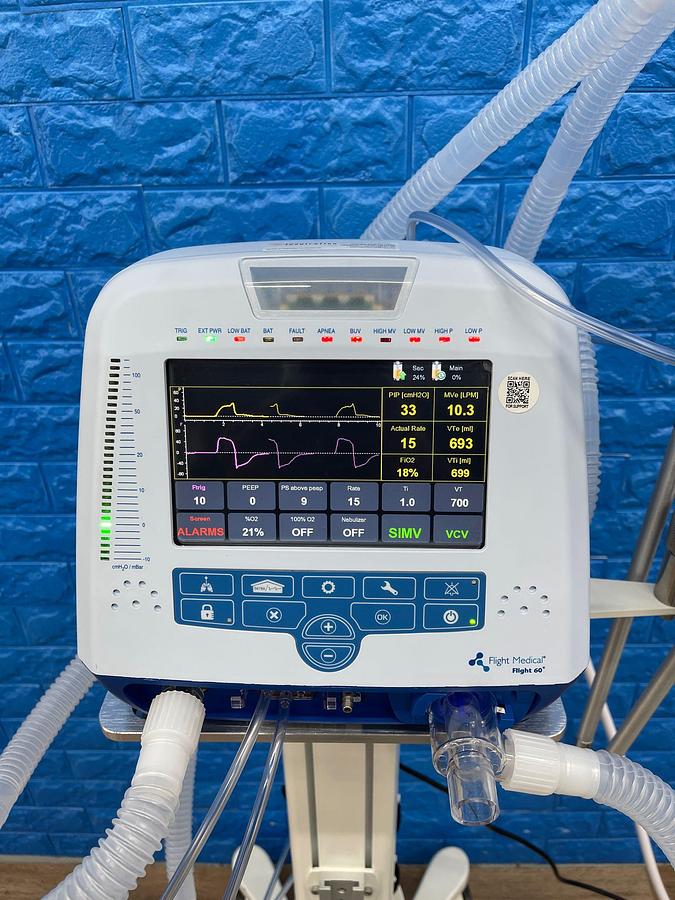 Used FLIGHT MEDICAL Flight 60 Ventilator