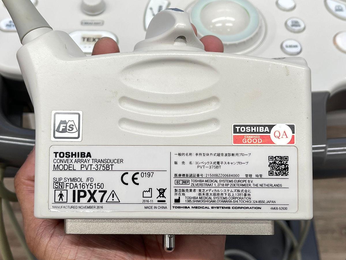 Used -Toshiba Ultrasound Aplio 500 YOM: 2015