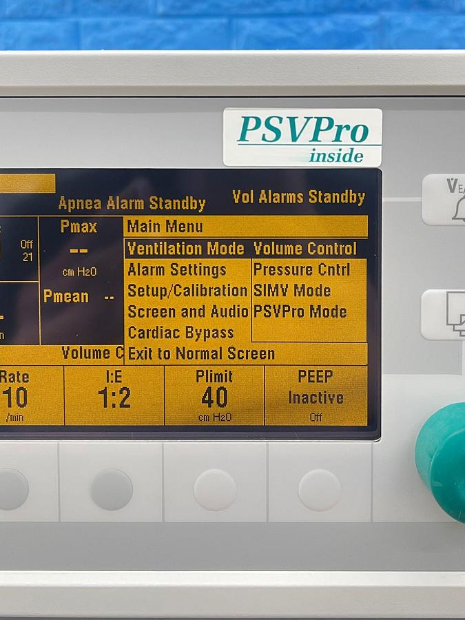 Used GE Datex Ohmeda Aestiva/5 MRI YOM: 2013 SN: AMTT02084
