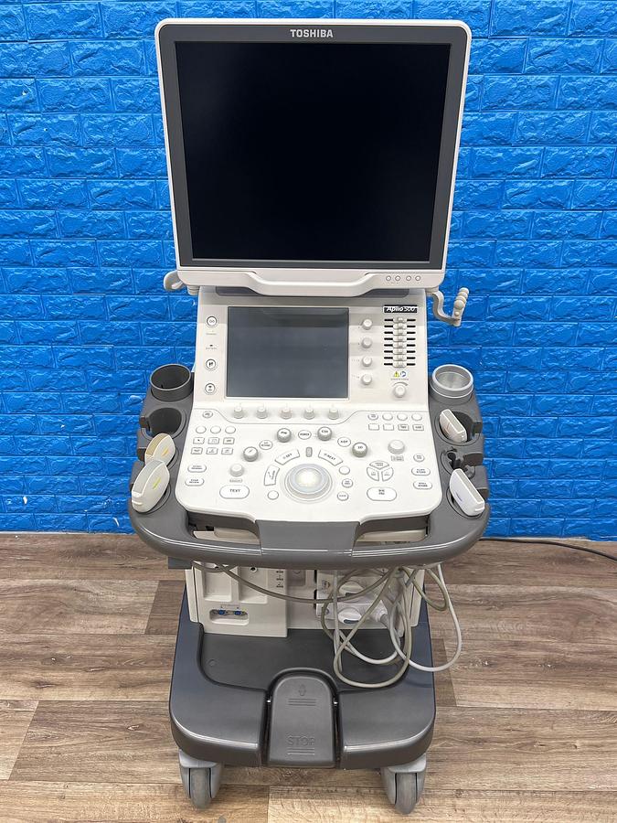 Used -Toshiba Ultrasound Aplio 500 YOM: 2015