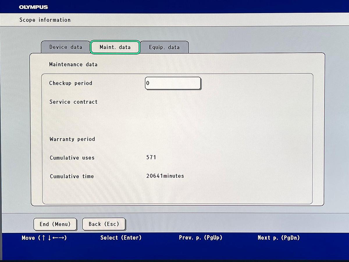 Used Olympus Camera Head Model: CH-S190-XZ-E 