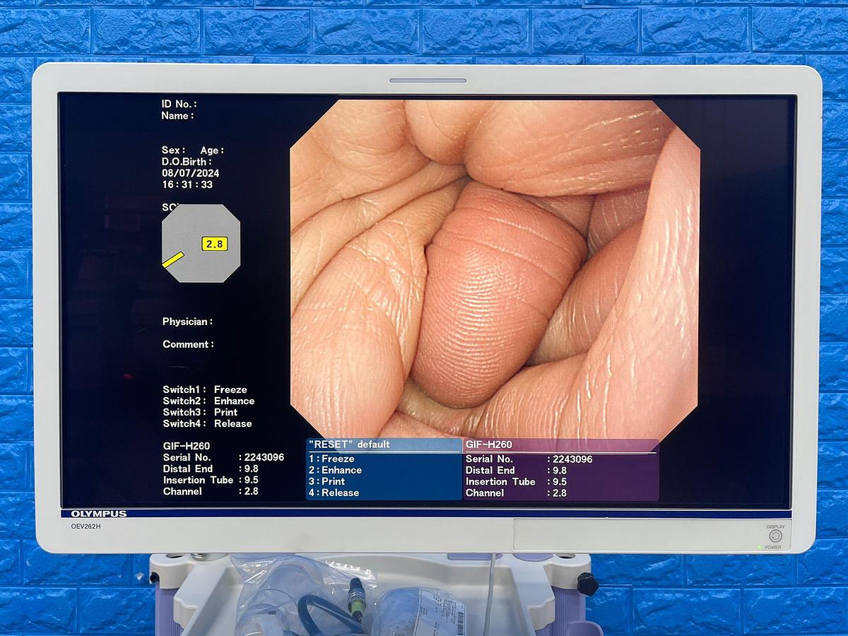 Used OLYMPUS Endoscopy Tower 260, CV-260SL Endoscope 