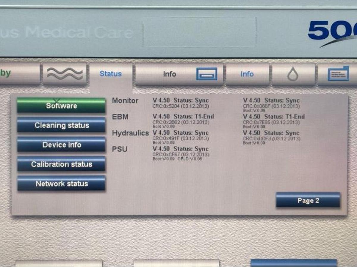 Used 2012 - FRESENIUS 5008S