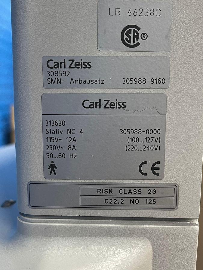 Used Carl Zeiss OPMI Neuro NC 4