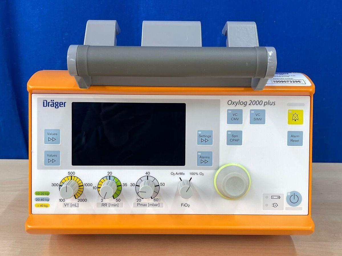 Used DRAEGER Oxylog 2000 plus YOM