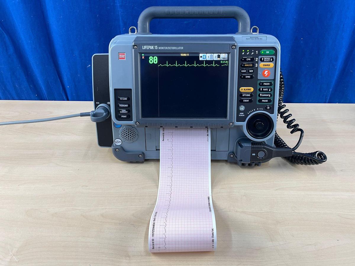 Used Physio Control Lifepak 15 Monitor, YOM: 2013 Defibrillator