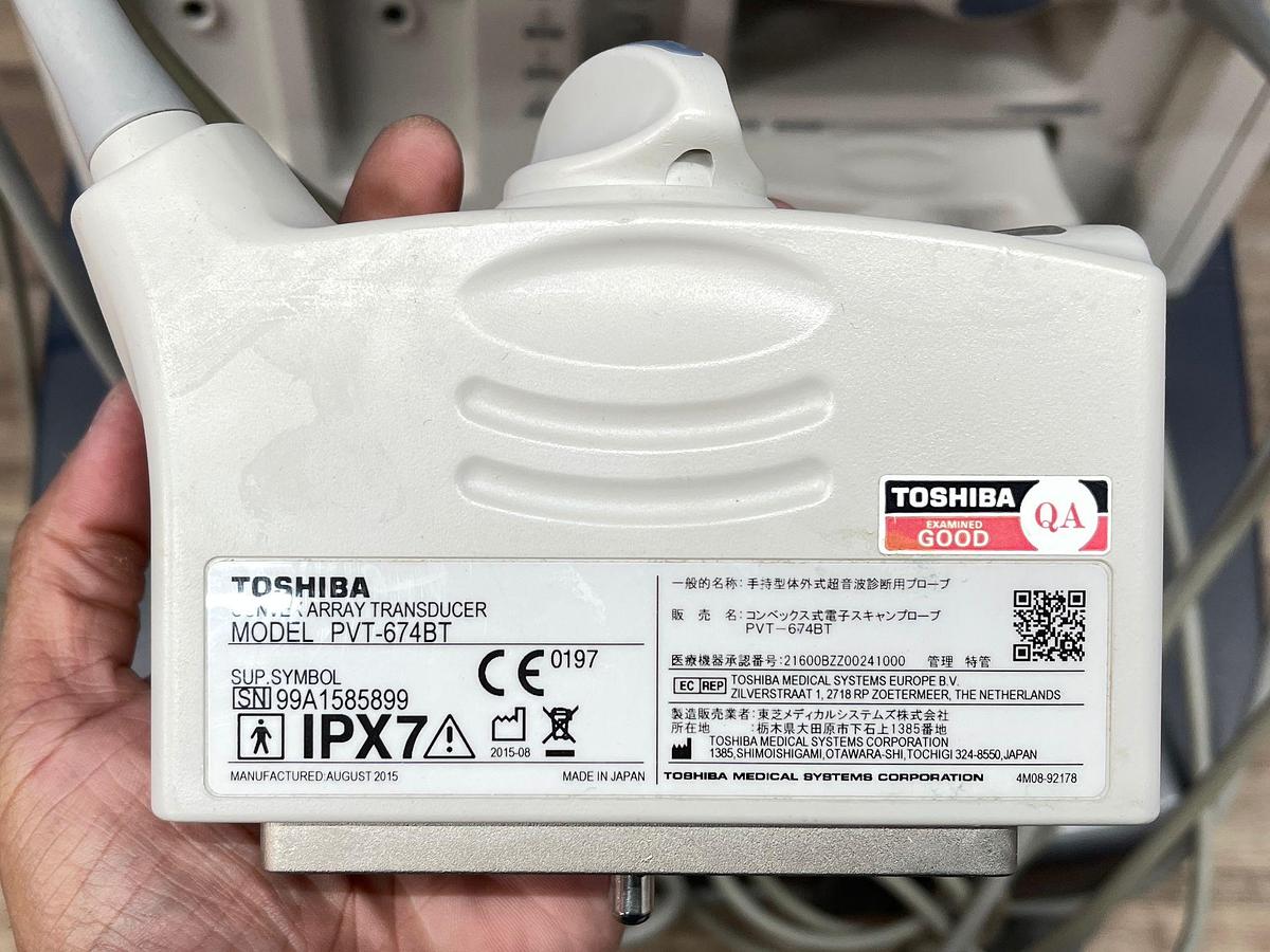 Used Toshiba Ultrasound Aplio 500 YOM: 2015