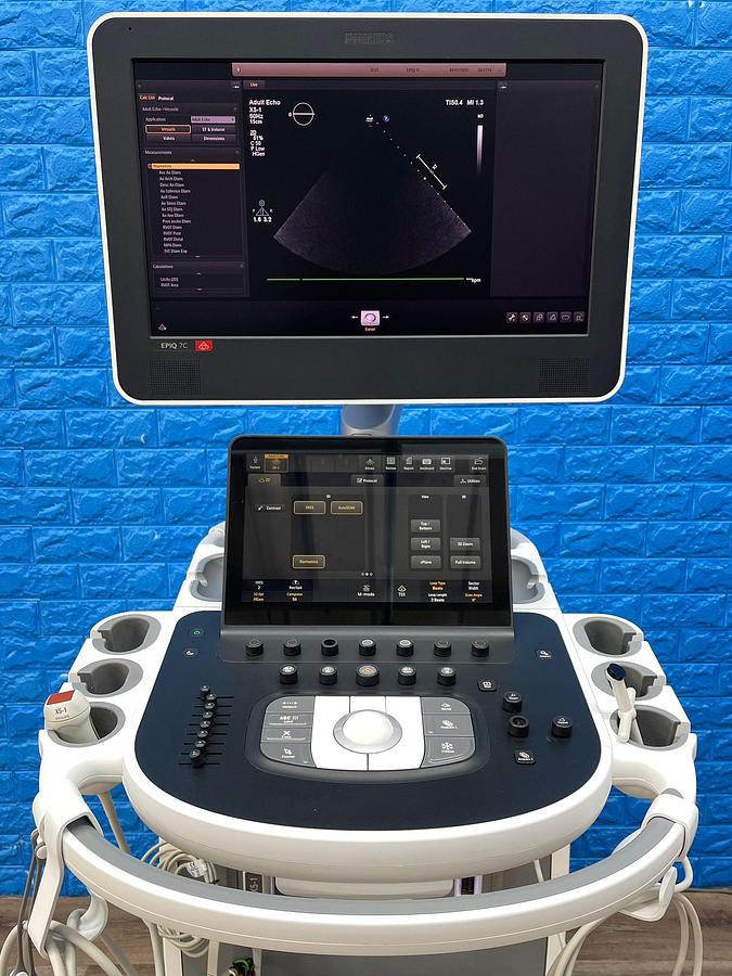 Used Philips EPIQ 7C Ultrasound  SW: HW A.1 YOM: 2016 SN: US616B0913 Probe  X5-1 