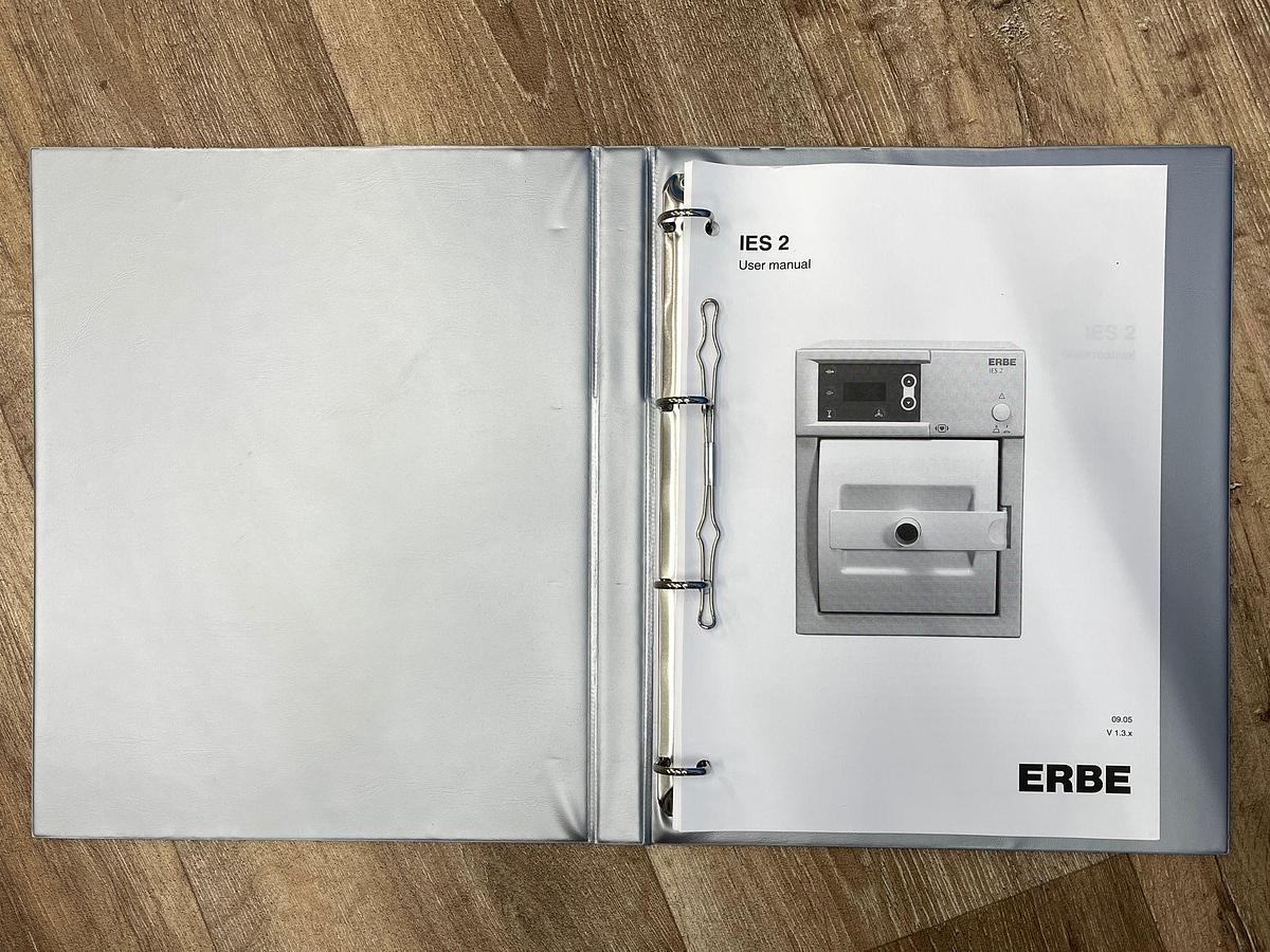 Used Erbe VIO 300D Includes Foot Switch, Erbe IES 2 Pump and ERBE user manual
