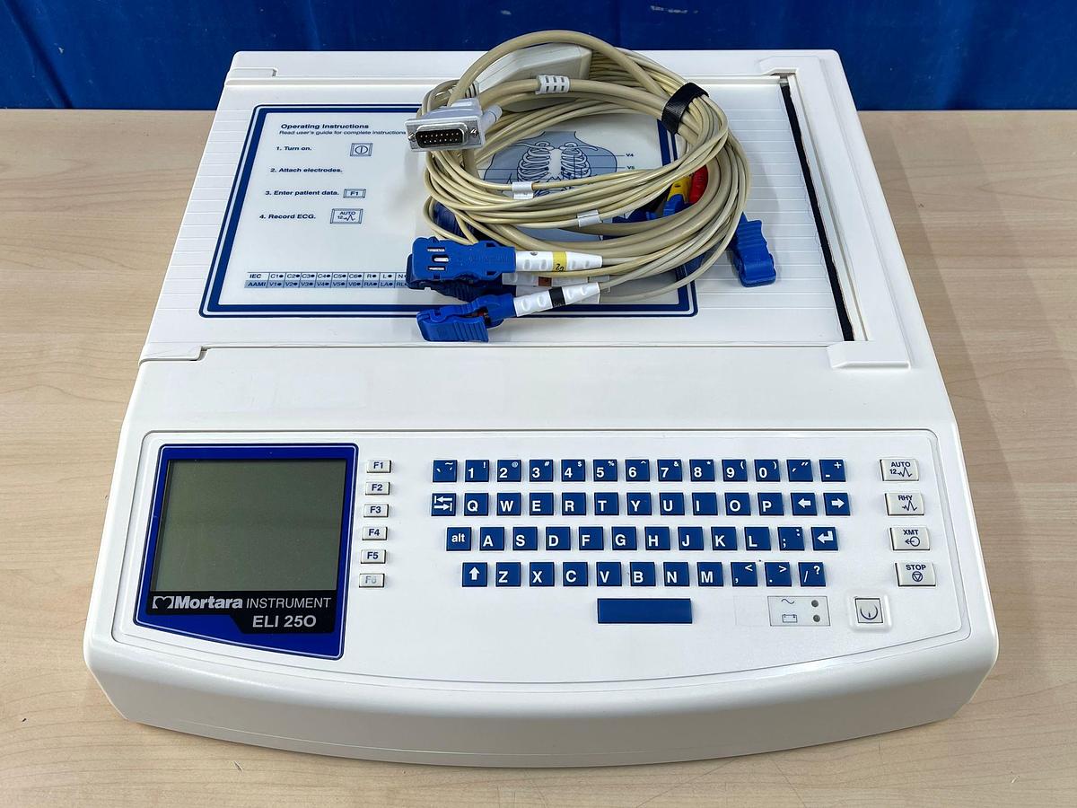 Used Mortara Insturment ELI 250 ECG REF: ELI250-BAD-AAAAX