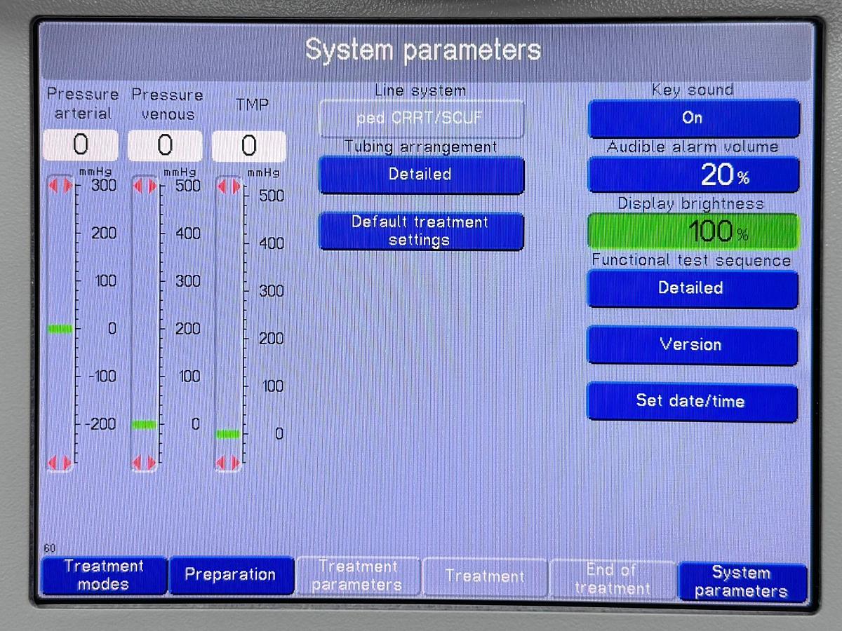 Used Fresenius MultiFiltrate HOURS: 12815:47 YOM: 2019 / HOURS: 13391:37 YOM:2019 
