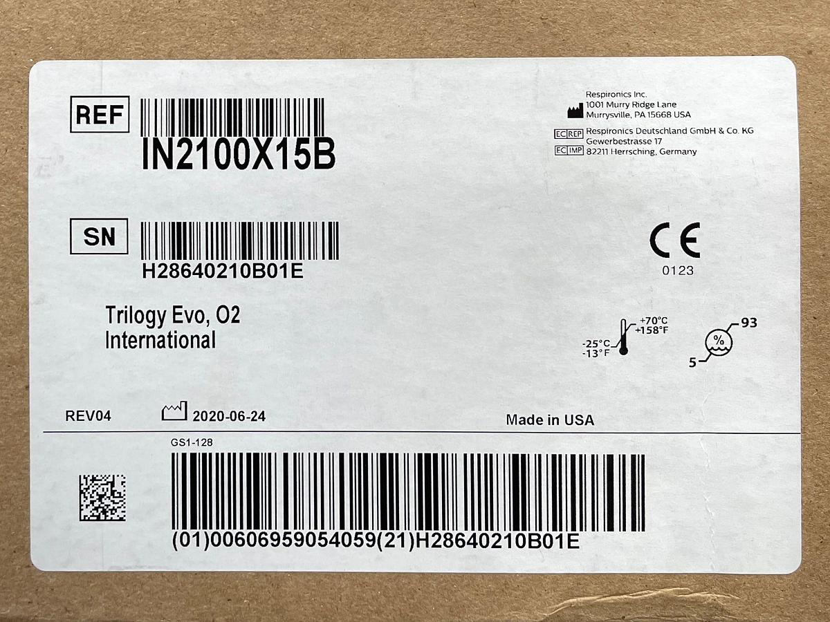 Philips Trilogy Evo YOM: 2020