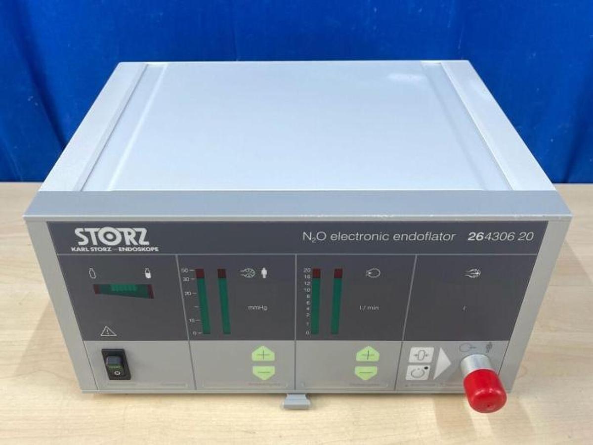 Used - KARL STORZ n2o electronic endoflator 264306 20