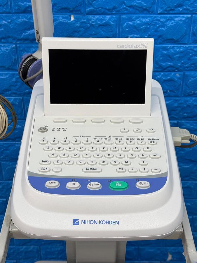 Used NIHON KOHDEN Cardiofax M Electrocardiograph ECG-2350 YOM: 2020