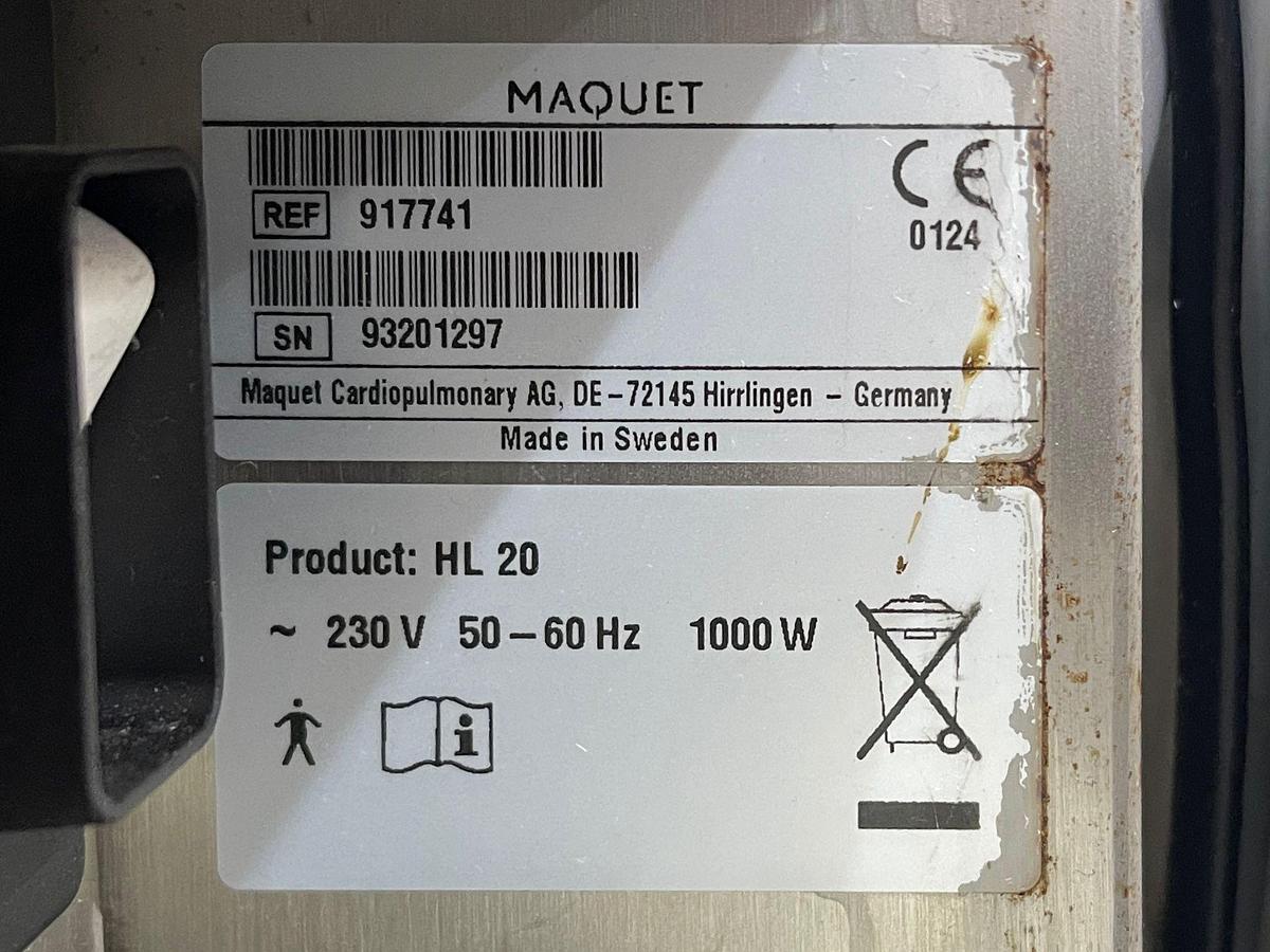 Used MAQUET Heart Lung Machine REF: 917741