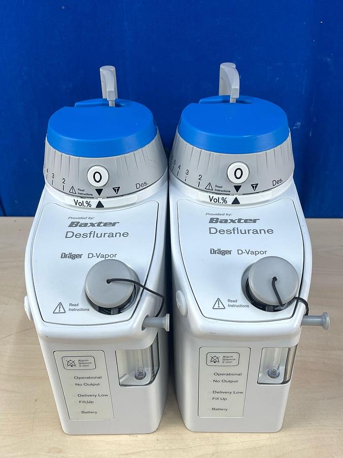 Used Dräger Baxter Desflurane Vaporizer M35500-18 (YOM:2008)