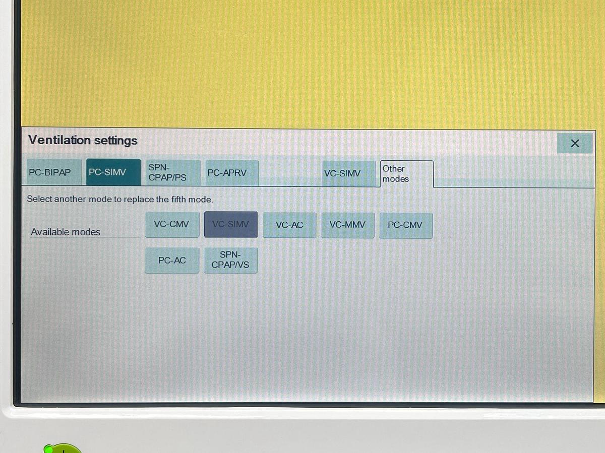 Used Dräger Evita Infinity V500 Ventilator YOM: 2014