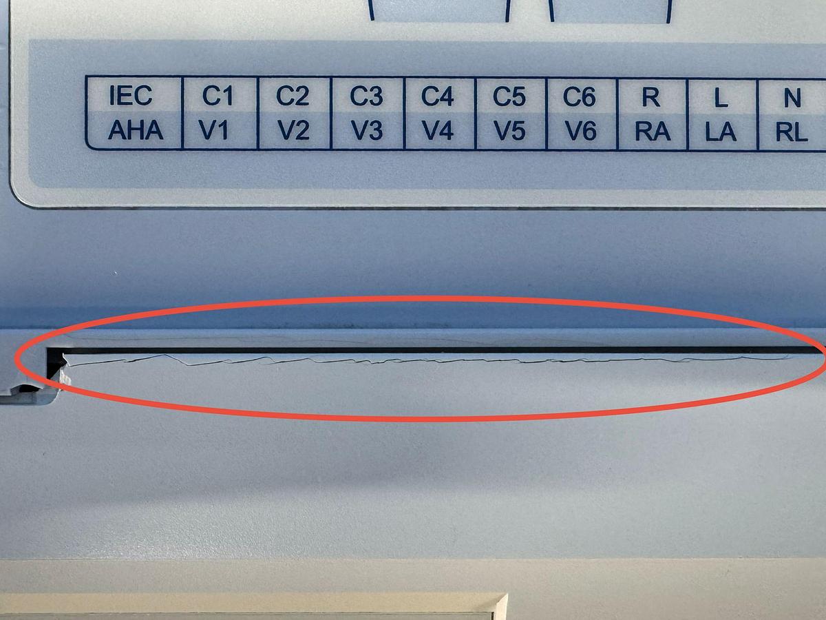 Used Mortara ELI 250c Electrocardiograph ECG REF: ELI250c-BCB-BAFAX 