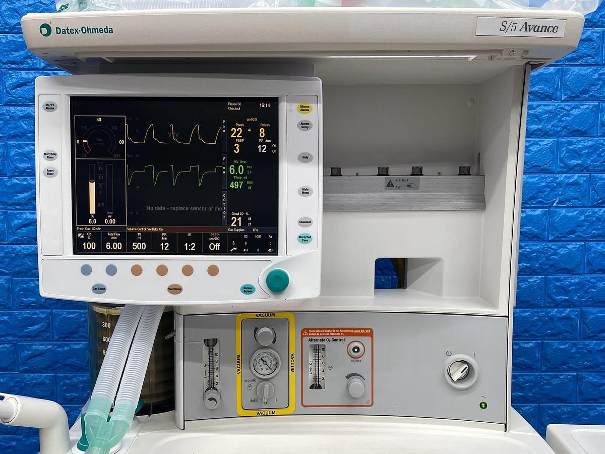 Used GE Datex-Ohmeda S/5 Anesthesia  YOM: 2008