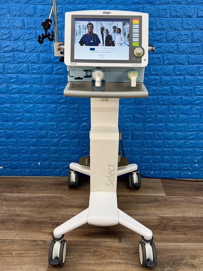 Used Dräger Savina 300 Ventilator YOM: 2020 Hours: 1547