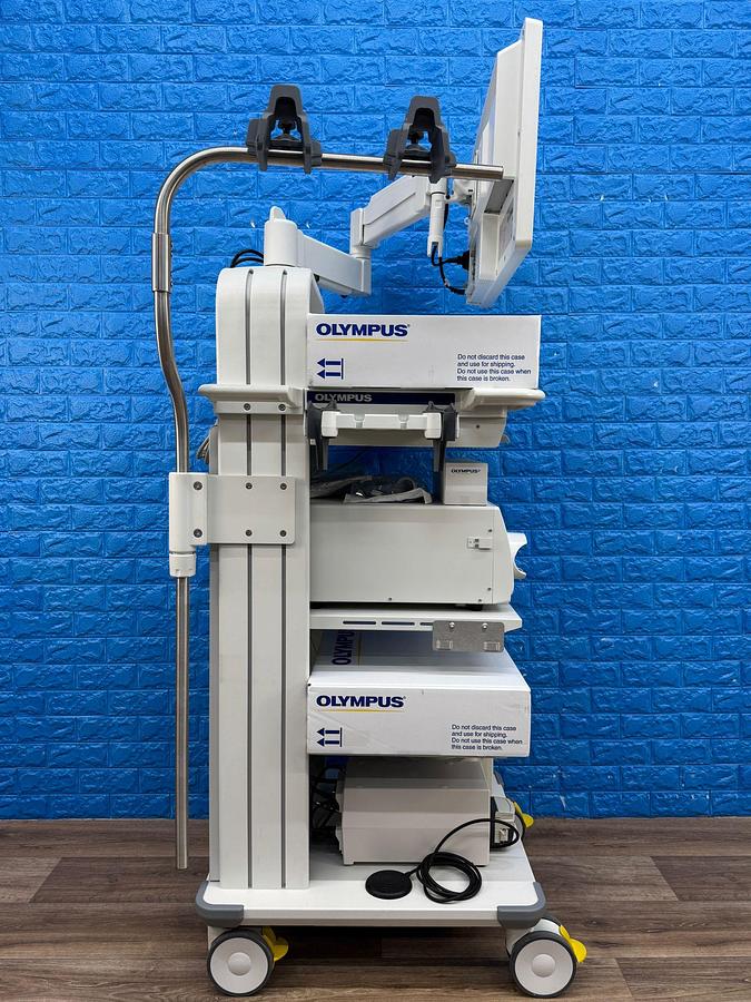 OLYMPUS-Evis-X1-CV-1500-Endoscopy-Tower 
