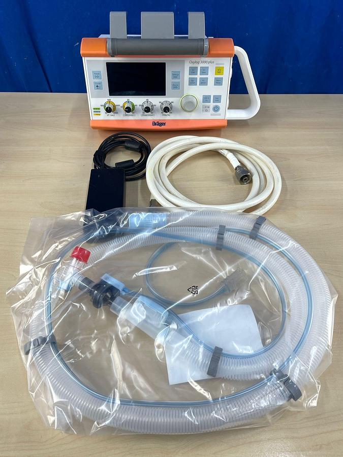Used Dräger Oxylog 3000 Plus YOM: 2019 
