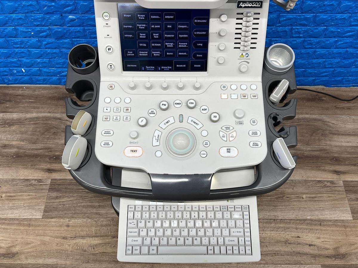 Used -Toshiba Ultrasound Aplio 500 YOM: 2015