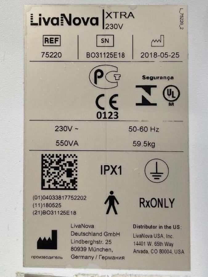 Used 2018 - SORIN XTRA